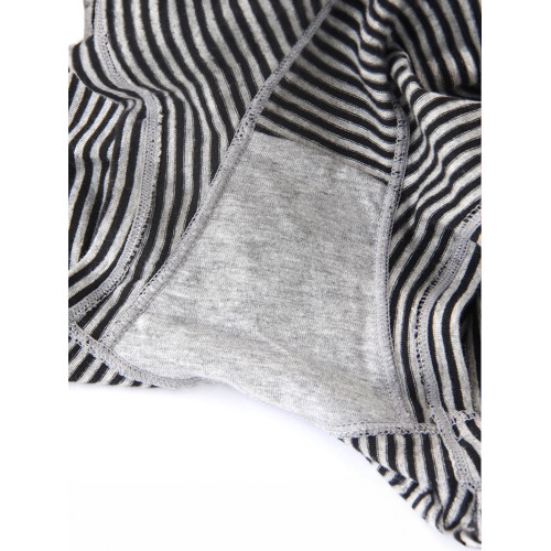 維思芙3條中腰女士平角褲純棉襠透氣包臀短褲棉質面料平角內褲頭