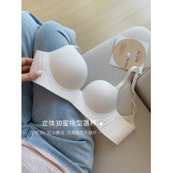 馨幫幫Bra 軟支撐立體無痕內衣女士小胸聚攏上托顯大收副乳文胸罩