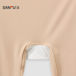 三福【2條裝】內褲女無痕抗菌底襠防走光褲安全褲舒適中腰平角褲