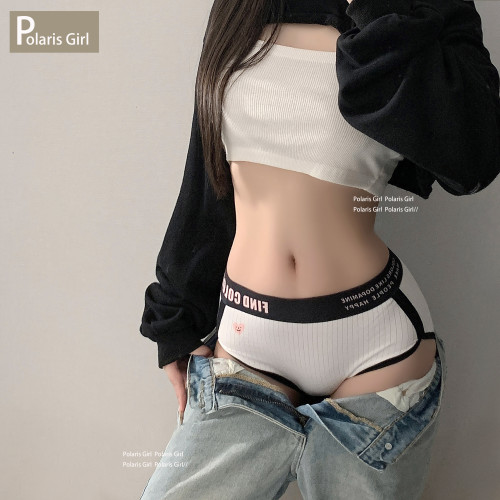 內褲女2025新款棉質舒適包臀透氣愛心簡約運動中腰女士三角內褲