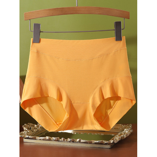 本命年酒紅色內褲女高腰大碼媽媽中年平角褲新年秋冬女款加肥加大