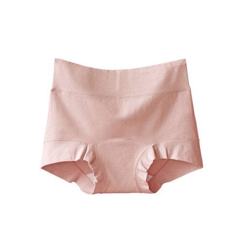 新疆棉平角內褲女中腰2025新款7a抗菌純棉加長襠透氣大碼四角短褲