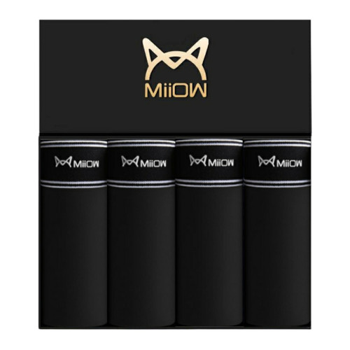 貓人正品黑色男士內褲男生平角褲純棉莫代爾抗菌透氣四角褲四季褲 貓人正品黑色男士內褲男生平角褲純棉莫代爾抗菌透氣四角褲四季褲