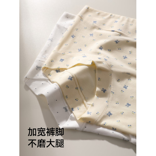 都市麗人大碼純棉內褲女士抑菌加長襠包臀2025新款高腰四平角褲女