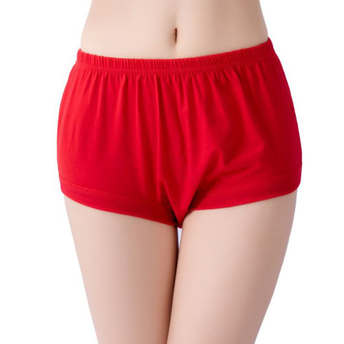 純棉內褲頭中老年婦女加大碼高腰本命年大紅色胖mm媽媽款老人褲衩