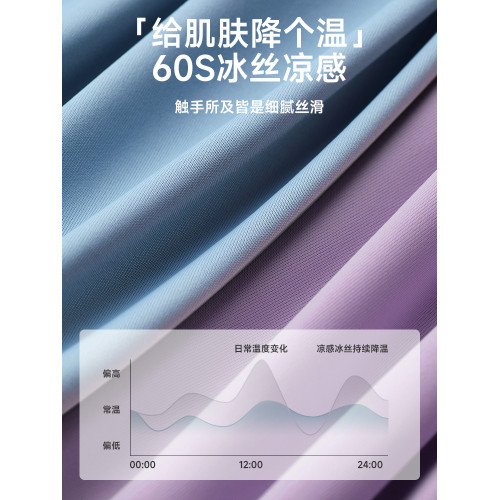 貓人冰絲涼感男士內褲三角短褲薄款透氣抗菌襠褲衩男生新款底褲頭