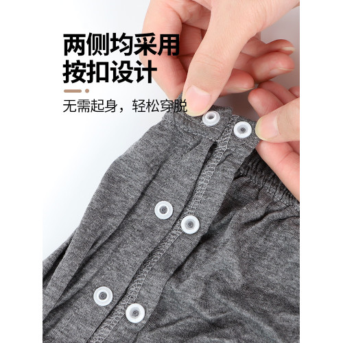 老年人隔尿褲防漏尿失禁內褲大小便純棉布可洗成人男女尿不濕神器