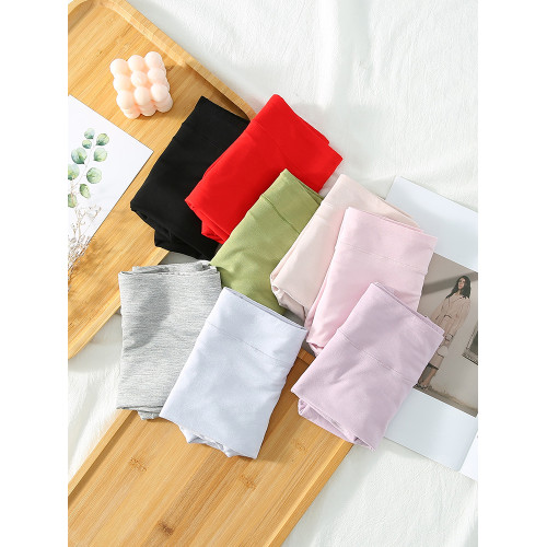 3條裝大碼內褲女平角加肥加大胖MM200斤莫代爾高腰媽媽款中老年款