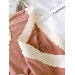 彩田內褲女莫代爾無痕石墨烯純棉襠少女裸感透氣胖MM大碼女士短褲