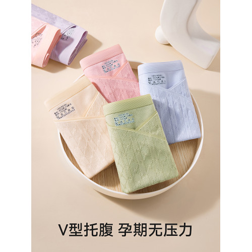 都市麗人孕婦內褲純棉10A級抗菌襠懷孕早中晚月子期專用托腹內褲