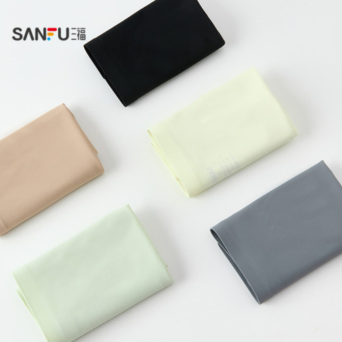 三福女中腰包臀內褲 輕薄透氣防尲尬無痕隱形半平角褲497830