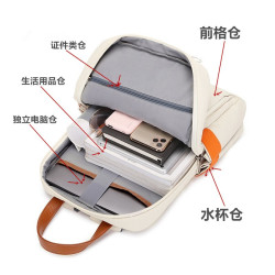 適用華爲筆電MateBook14S/16s電腦包16寸D14/D16雙肩包14寸防水手提袋平板電腦保護袋Pad13中學生卡通書包