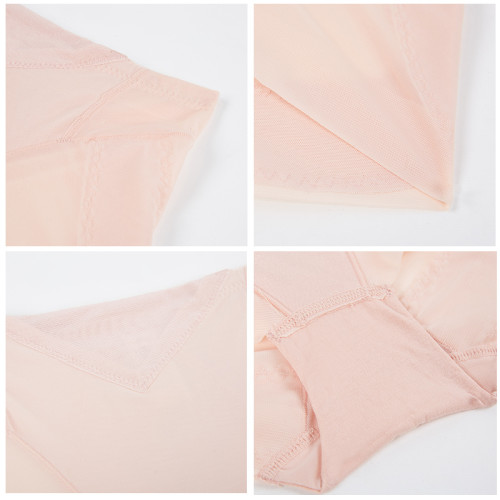 戴芝蒂高腰收腹提臀內褲女強力收小肚子無痕包臀純棉襠薄款舒適