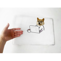 適用新Macbook保護殼m1蘋果筆記型電腦套2023款air13水晶m2pro13/14//15/16防摔2338原創2442透明2681哈欠貓