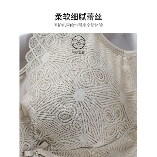 大胸顯小文胸大碼內衣女胖mm無鋼圈薄款收副乳全罩杯防走光抹胸罩