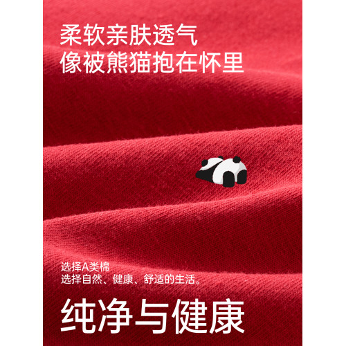 本命年青少年少女孩紅色內褲女純棉抗菌馬年初高中學生大童三角褲