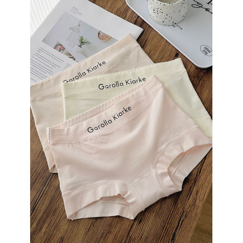 抗菌襠10A抑菌高腰內褲純棉少女初中生高中學生大童青少年平角褲