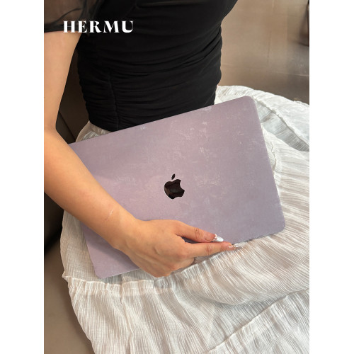 禾沐M5創意2026款M4皮質13寸macbookair保護殼M1軟14寸pro適用蘋果電腦保護套m3透明15筆電m2全包mac外殼16