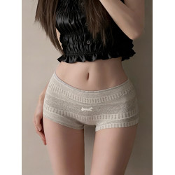 費爾島風平角內褲女士純棉抗菌襠2026新款高顔值無痕少女生四角褲