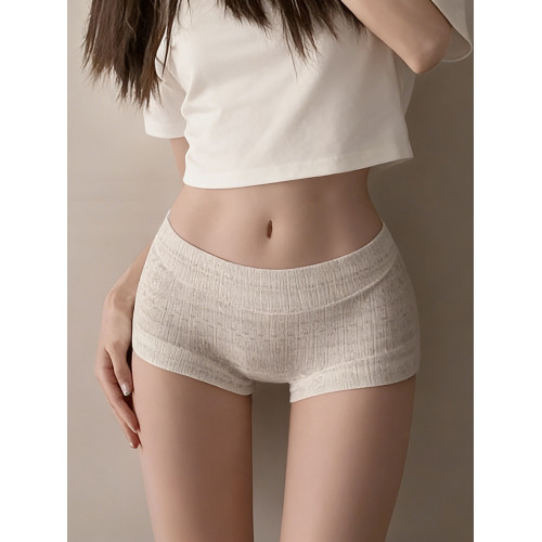 費爾島風平角內褲女士純棉抗菌襠2026新款高顔值無痕少女生四角褲