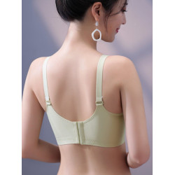 加厚內衣女小胸聚攏平胸專用手掌杯胸罩不空杯無鋼圈顯大超厚文胸