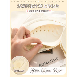 內衣女夏季薄款小胸聚攏上托收副乳防下垂美容院調整型無鋼圈文胸