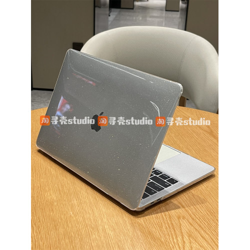 尋殼適用滿天星蘋果macbookair保護殼mac筆電2025款電腦pro套macpro14寸13簡約airm2透黑色M1配件硬16mbp15