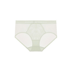 3條179元|愛慕小蒼蘭內褲女棉質底襠蕾絲網紗中腰平角內褲