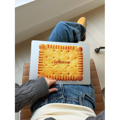 SoftServe柔軟《小狗餅乾》筆電macbook電腦保護殼 透明pc全包散熱殼 SoftServe柔軟《小狗餅乾》筆電macbook電腦保護殼 透明pc全包散熱殼