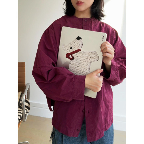 SoftServe柔軟《小狗餅乾》筆電macbook電腦保護殼 透明pc全包散熱殼 SoftServe柔軟《小狗餅乾》筆電macbook電腦保護殼 透明pc全包散熱殼