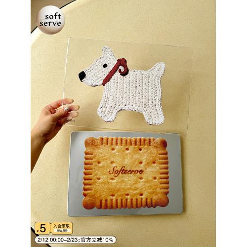 SoftServe柔軟《小狗餅乾》筆電macbook電腦保護殼 透明pc全包散熱殼 SoftServe柔軟《小狗餅乾》筆電macbook電腦保護殼 透明pc全包散熱殼