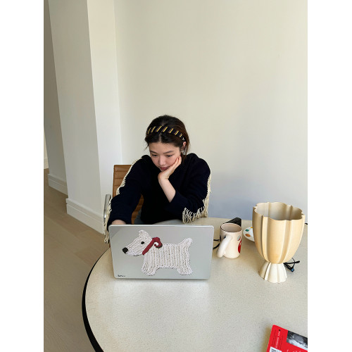 SoftServe柔軟《小狗餅乾》筆電macbook電腦保護殼 透明pc全包散熱殼 SoftServe柔軟《小狗餅乾》筆電macbook電腦保護殼 透明pc全包散熱殼