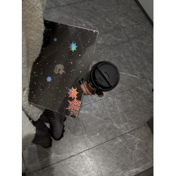 汪三嵗「下雪啦」MacBook保護殼細閃蘋果筆電2025款M4M5pro14寸air13寸M1/M2/M3保護套配件