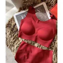 【新年紅禮盒】睡眠套裝文胸內褲套裝