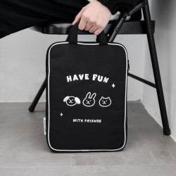 人間八月八丨原創 RUN&FUN 手提電腦包MacBook Air筆電內膽包軟