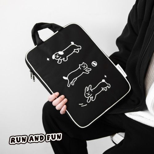 人間八月八丨原創 RUN&FUN 手提電腦包MacBook Air筆電內膽包軟