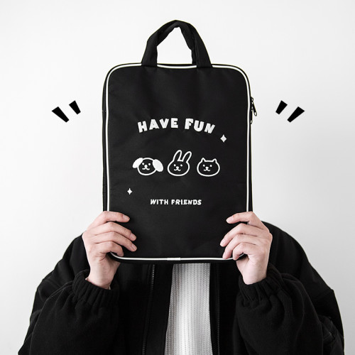 人間八月八丨原創 RUN&FUN 手提電腦包MacBook Air筆電內膽包軟