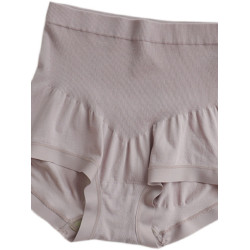 塞德納6929舒適高腰微收腹不緊勒無縫莫代爾包臀包肚子女士內褲紅