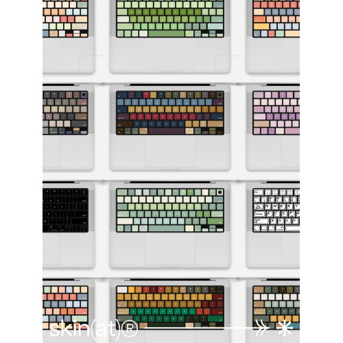 SkinAT 適用於MacBook Air M5鍵盤膜蘋果電腦鍵盤保護膜Pro鍵盤貼