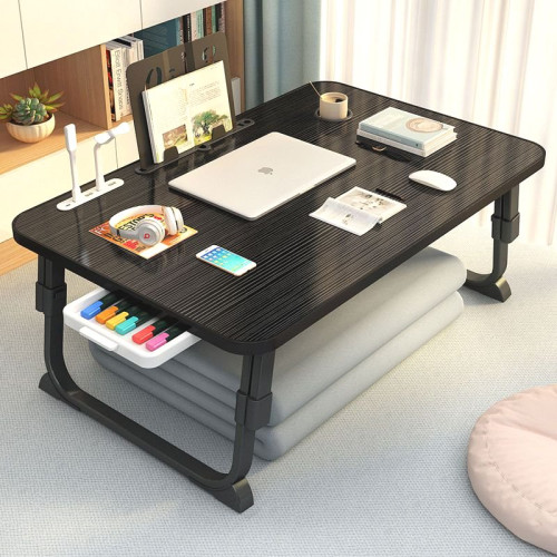 床上書桌折曡小桌子可升降懶人桌學生學習桌飄窗臥室坐地宿捨神器