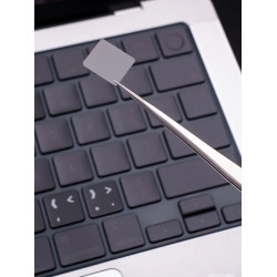 適用於2026 M5蘋果筆電MacBookPro14磨砂透明鍵盤按鍵貼紙Air13