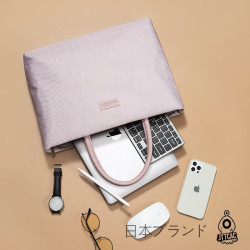 日本JTTCAC筆記型電腦包女款14寸通勤手提適用蘋果macbookair15ipad華爲mate14s聯想小新戴爾13小米內膽包