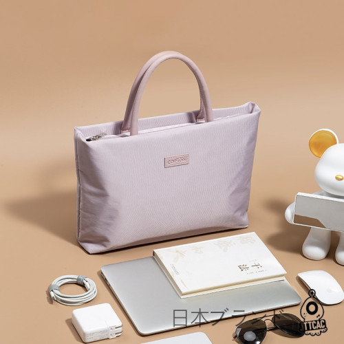 日本JTTCAC筆記型電腦包女款14寸通勤手提適用蘋果macbookair15ipad華爲mate14s聯想小新戴爾13小米內膽包