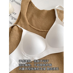 穿出圓圓胸！舒適無痕內衣女小胸聚攏無鋼圈防下垂收副乳運動文胸
