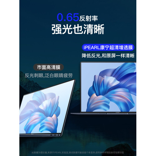 適用華爲matebook14s螢幕膜16s藍光pro膜xpro筆電GT14ultra膜