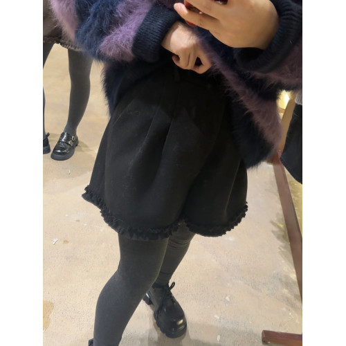 1.8（88669）25年福利新款羊毛花邊短褲