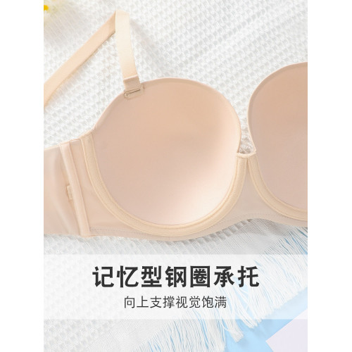 內衣女圓胸薄款防下垂無痕大碼文胸罩聚攏漫畫胸全罩杯大胸顯小胸