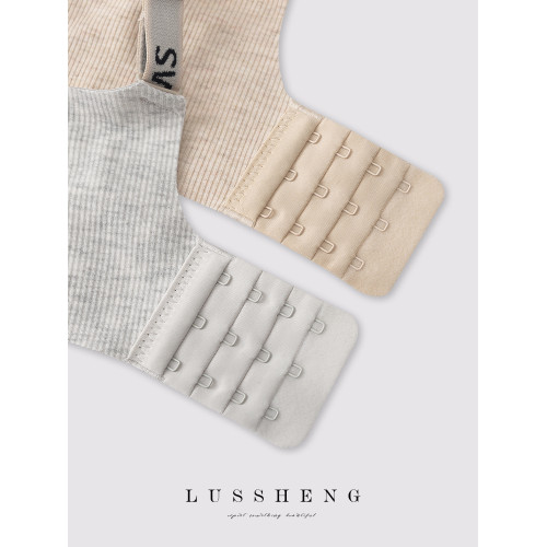 鹿笙笙一片式無痕內衣女簡約舒適無鋼圈貼身無束縛果凍固定杯文胸