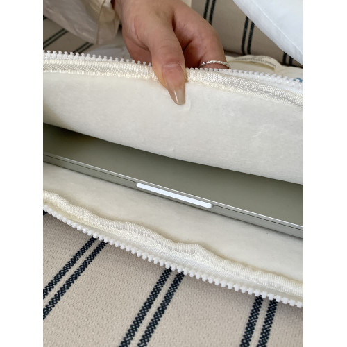 電腦包14寸手提2025新款女高顔值通勤百搭單肩包適用蘋果筆電macbookpro/air13.3聯想華爲內膽16寸