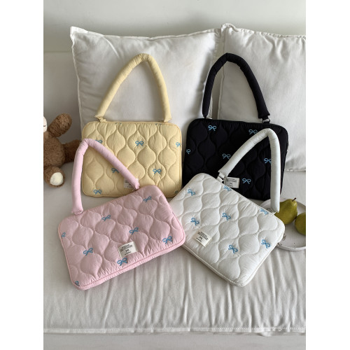 電腦包14寸手提2025新款女高顔值通勤百搭單肩包適用蘋果筆電macbookpro/air13.3聯想華爲內膽16寸